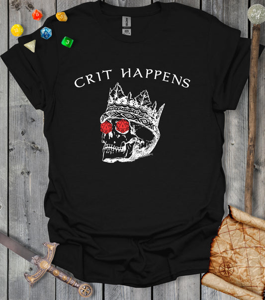 Crit happens - T-shirt