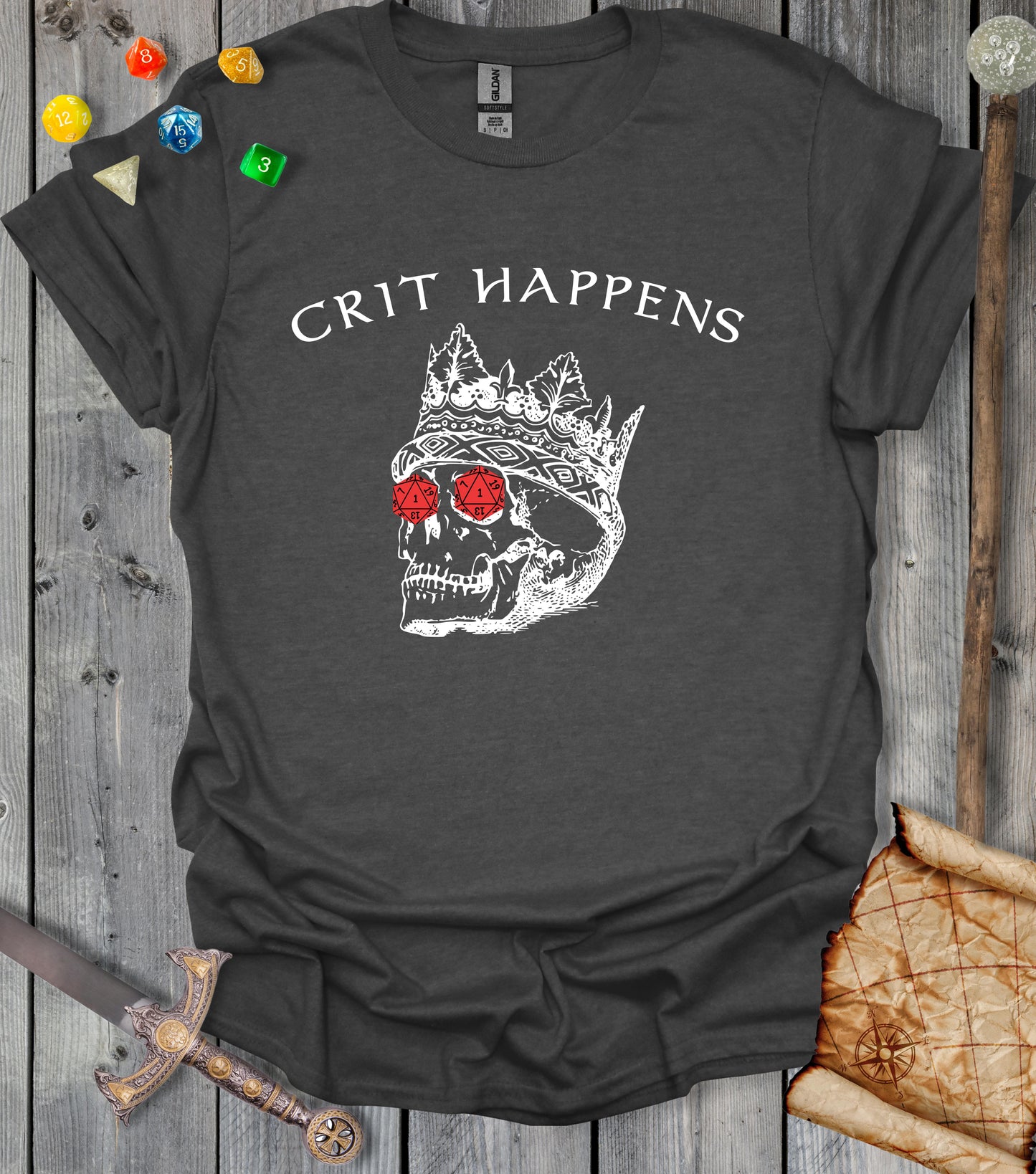 Crit happens - T-shirt