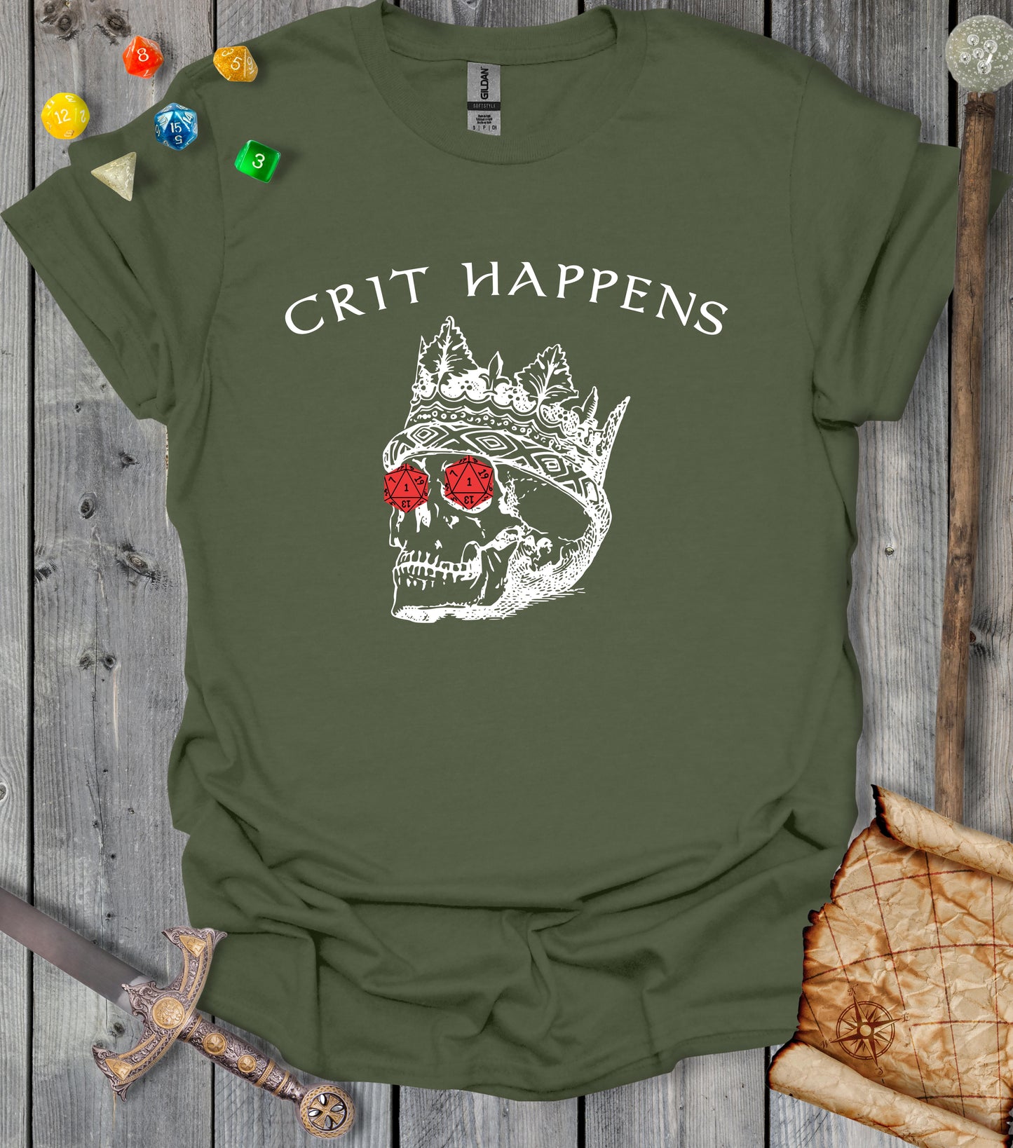 Crit happens - T-shirt