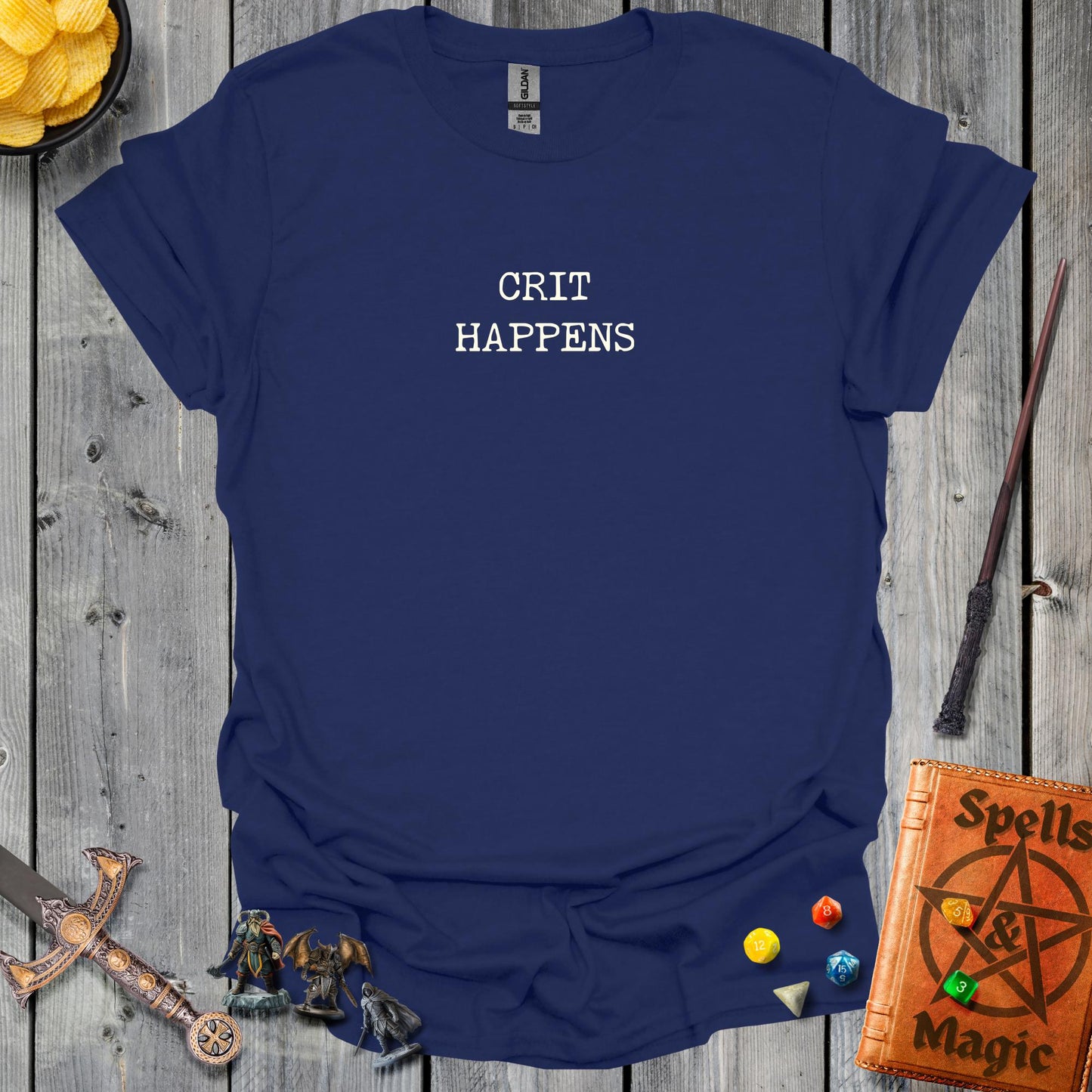 Crit happens - NavyBlue