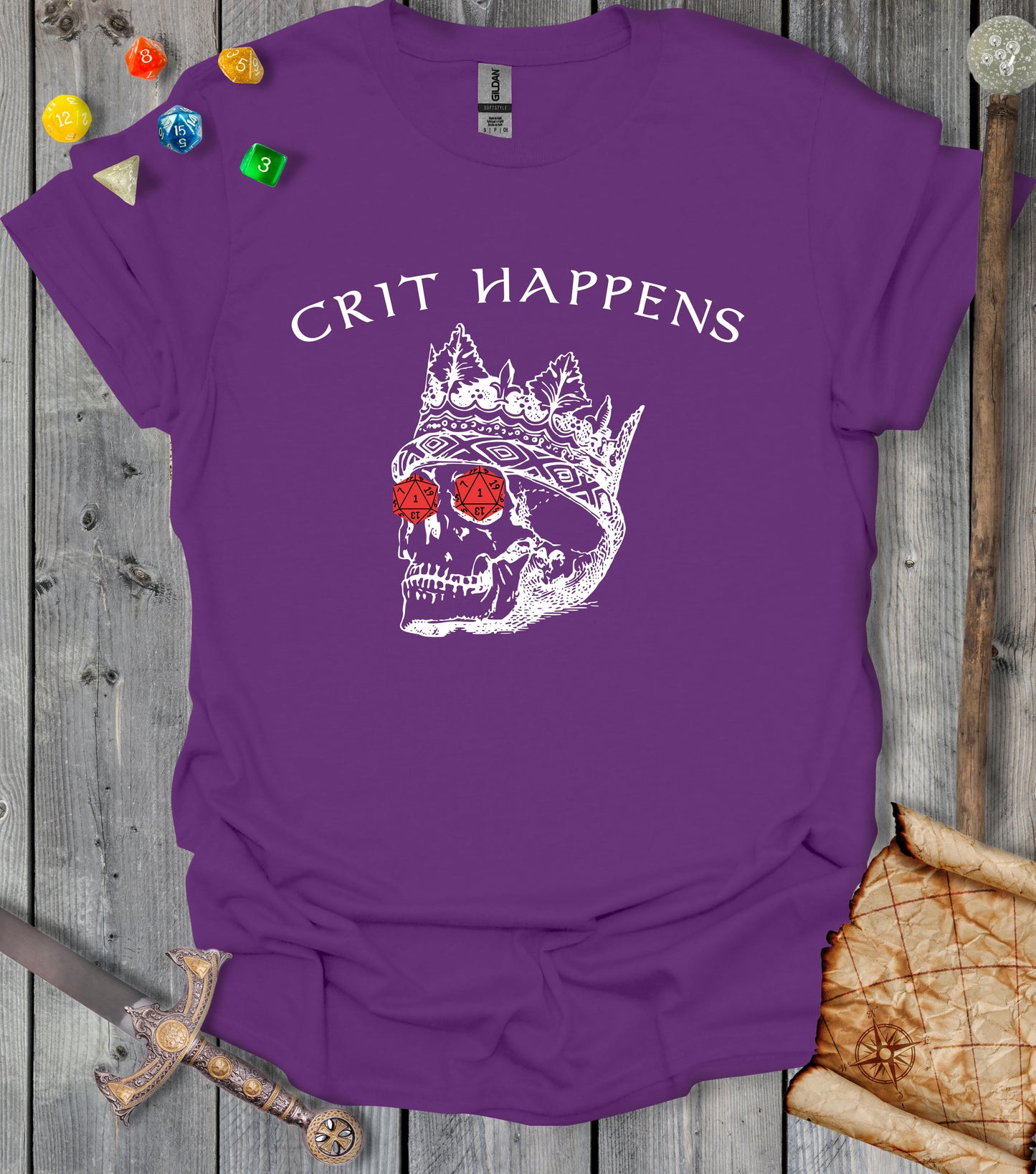 Crit happens - T-shirt