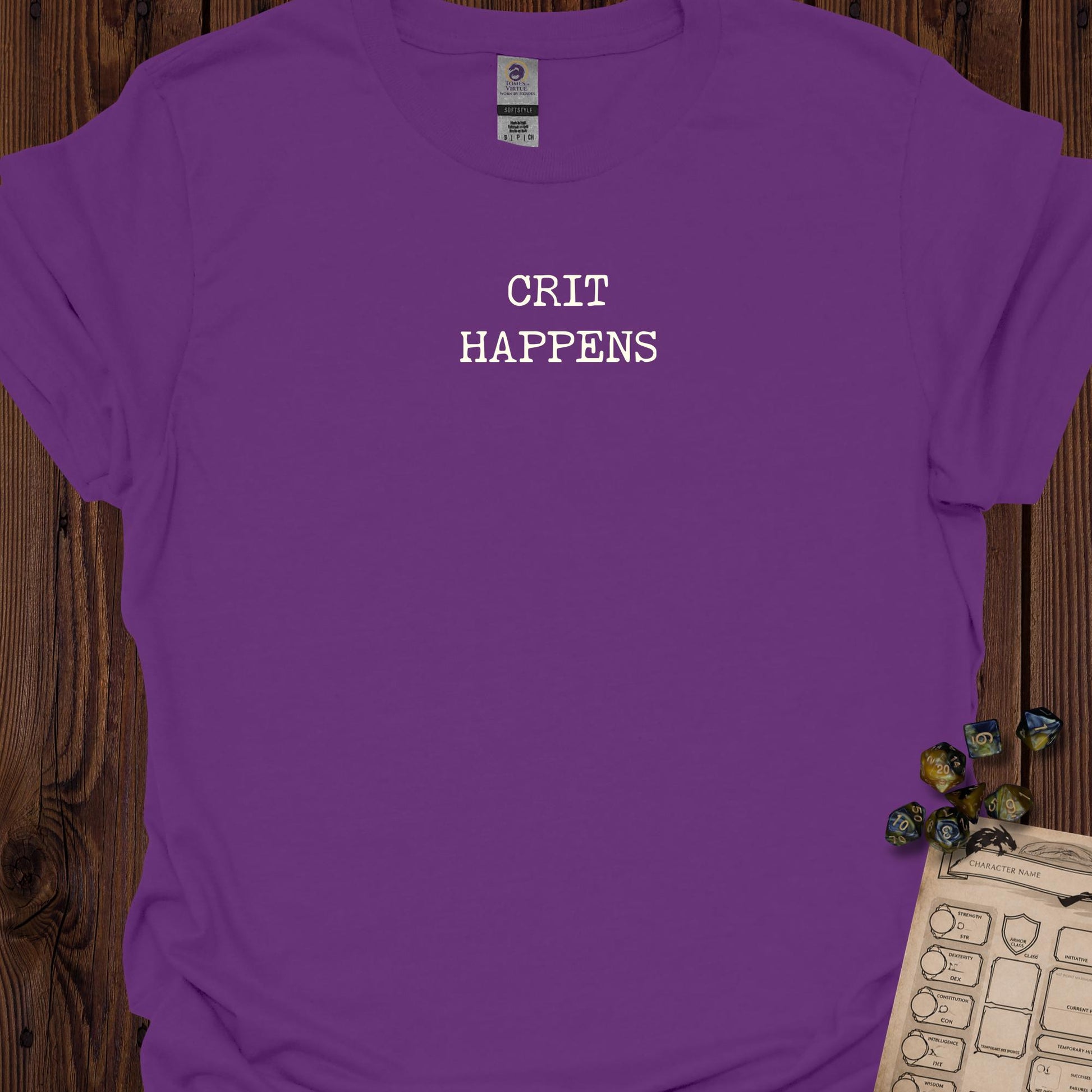 Crit happens - Purple