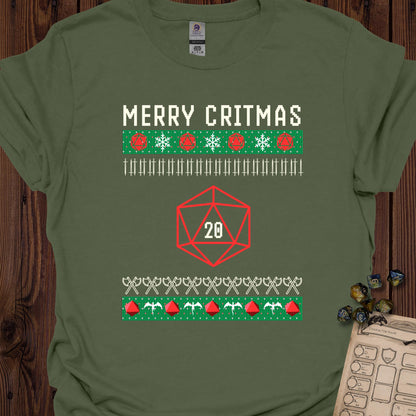 Merry Critmas - MilitaryGreen