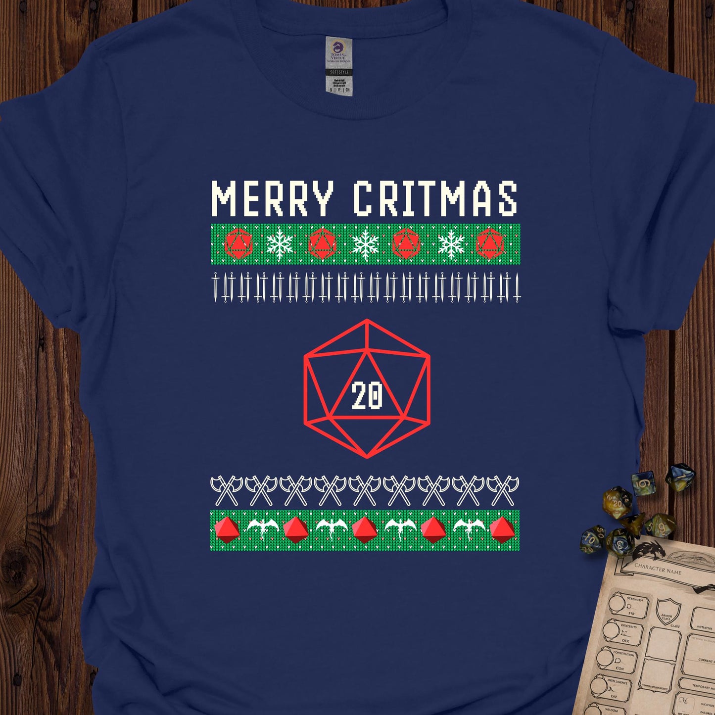 Merry Critmas - Navy