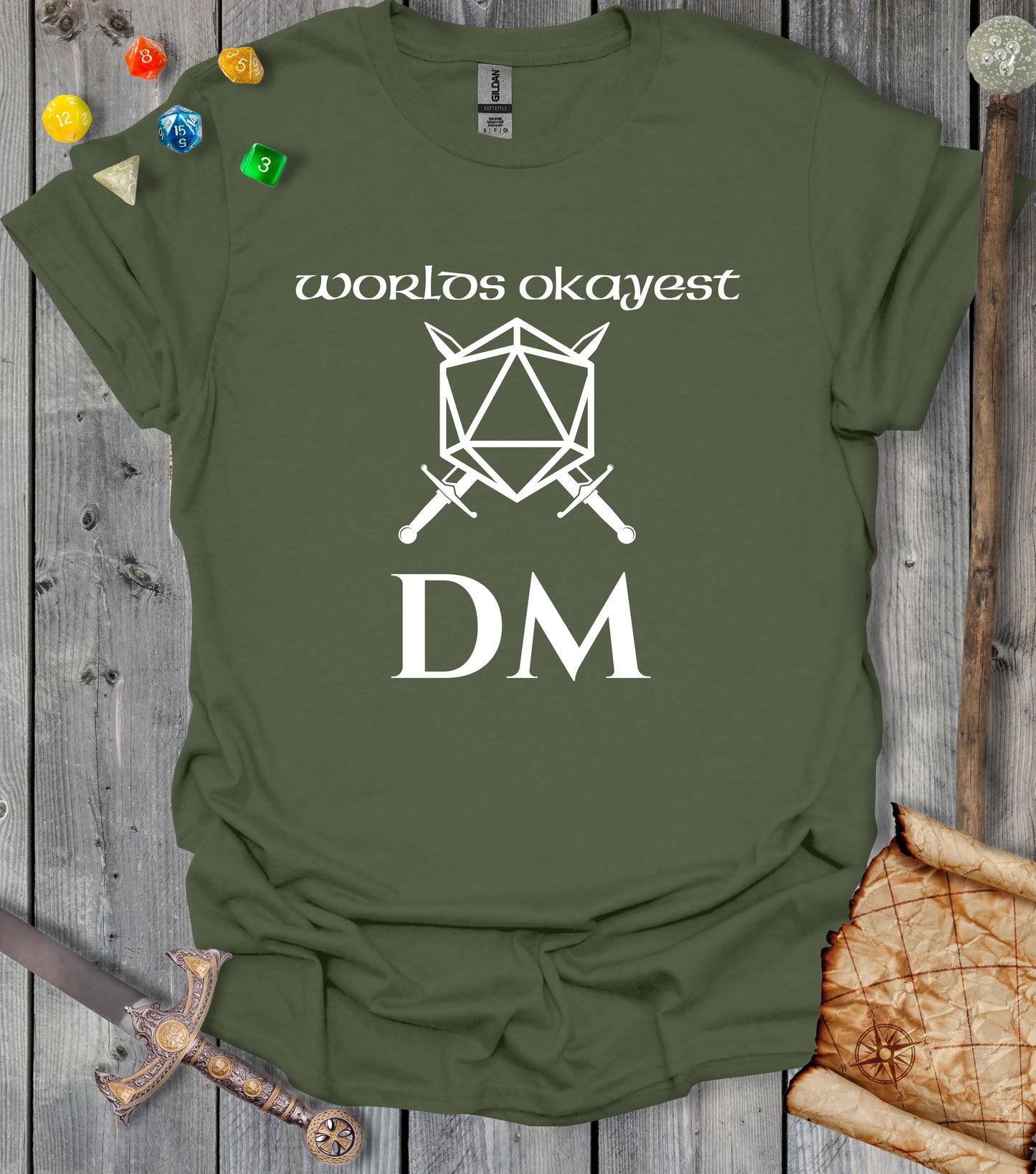 World's okayest DM - T-shirt