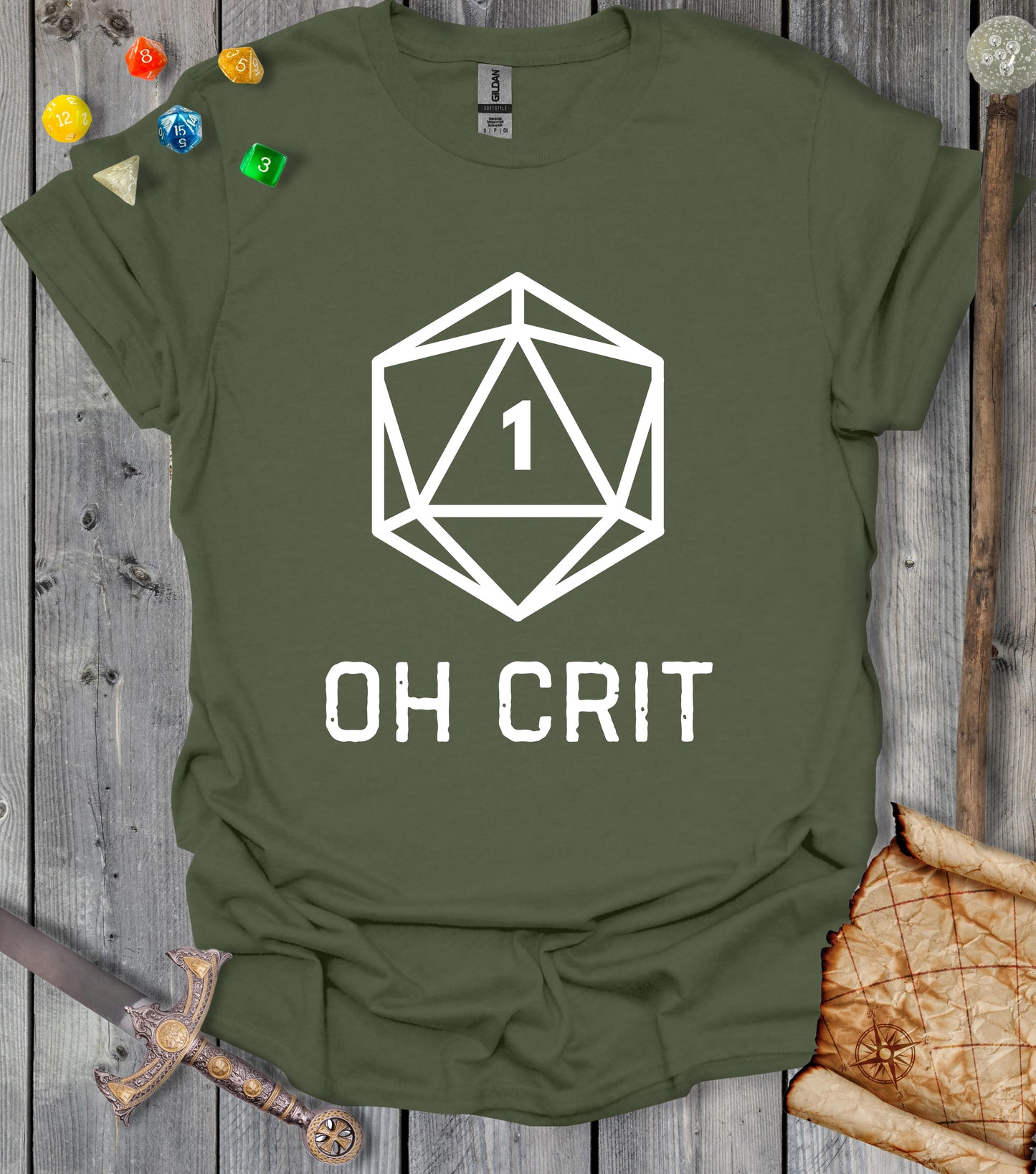 Oh, Crit - T-shirt