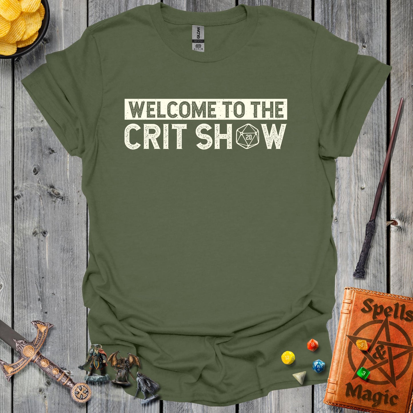 Welcome to the Crit Show - MilitaryGreen