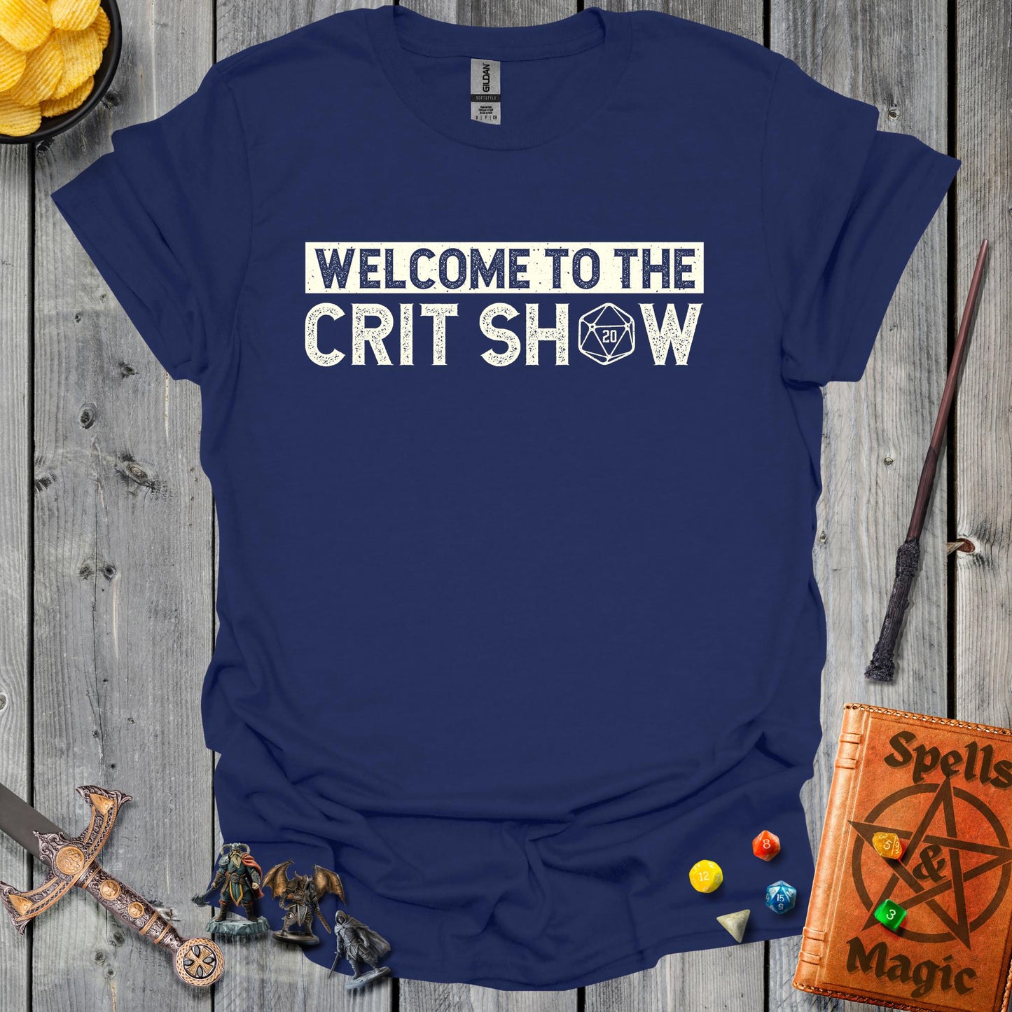 Welcome to the Crit Show - NavyBlue