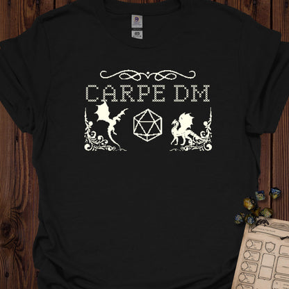 Carpe DM Cross stitch pattern - Black