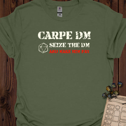 Carpe DM - Seize the DM - MilitaryGreen