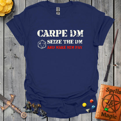 Carpe DM - Seize the DM - NavyBlue