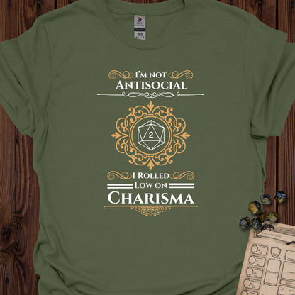 Low on charisma - MilitaryGreen