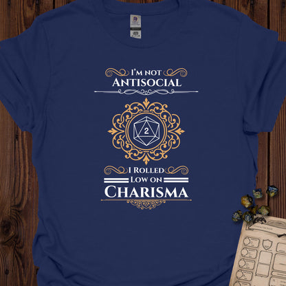 Low on charisma - Navy