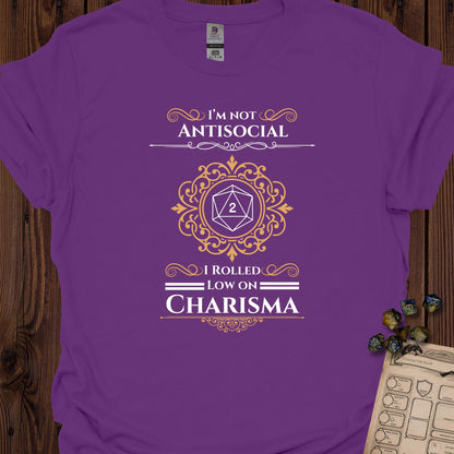 Low on charisma - Purple
