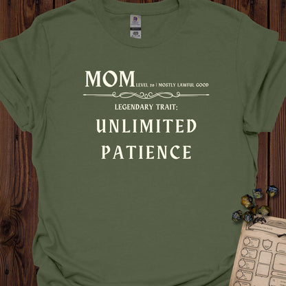 Mom characther sheet - MilitaryGreen