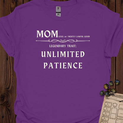 Mom characther sheet - Purple