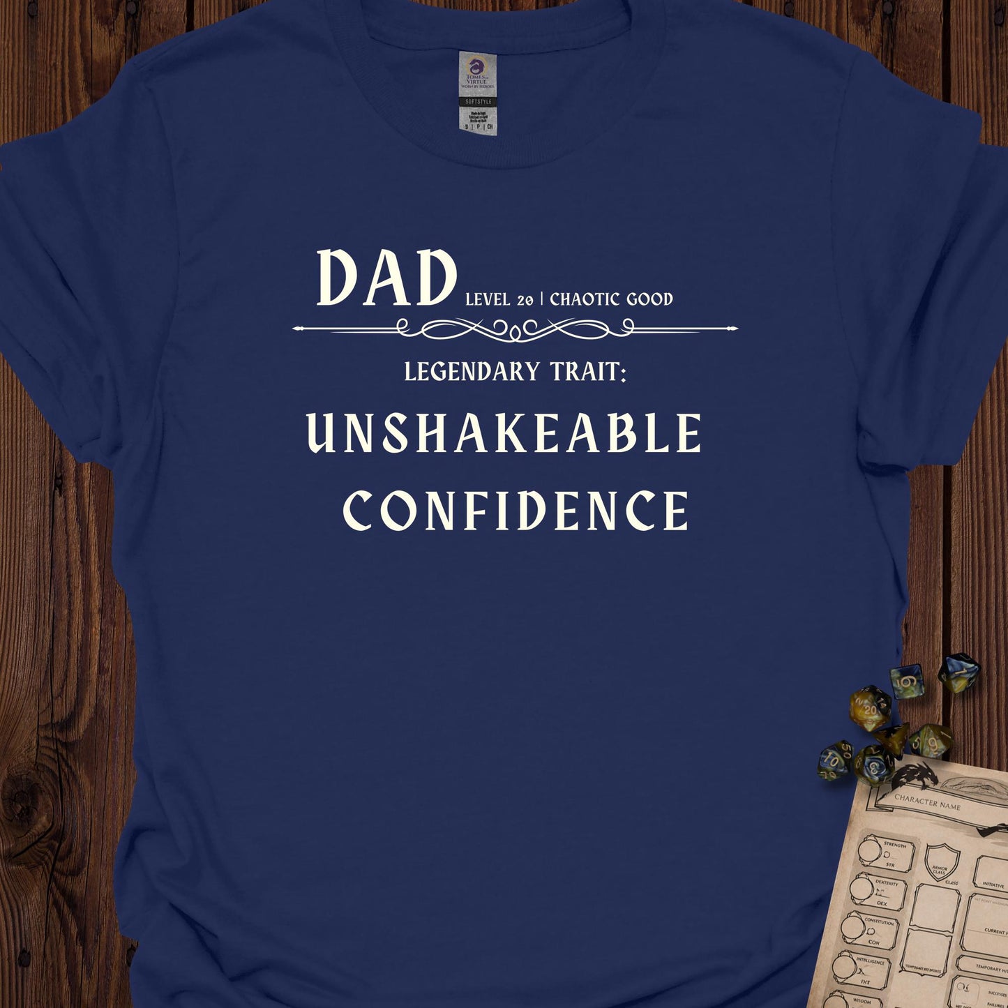 Dad characther sheet - Navy
