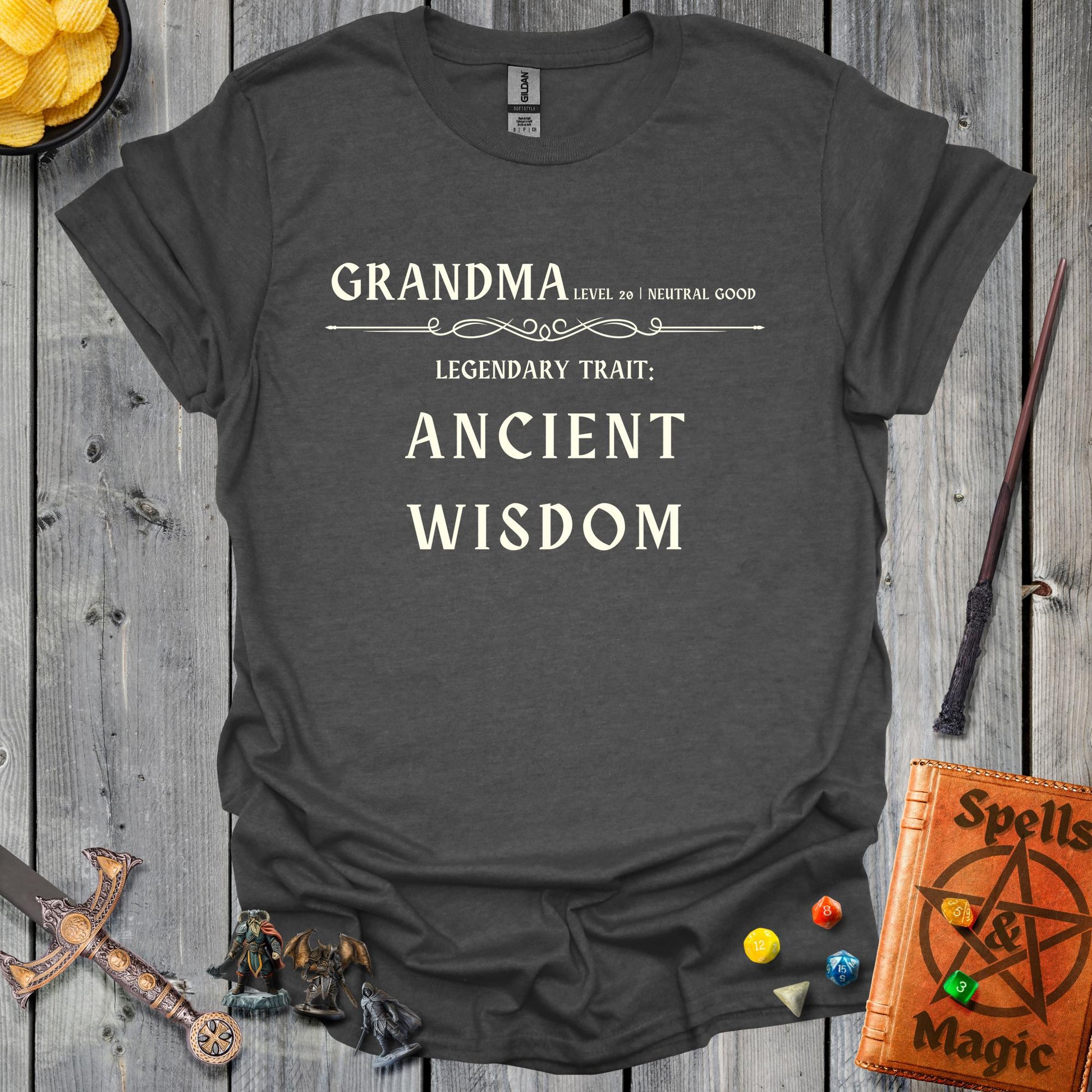 Grandma characther sheet - DarkHeather