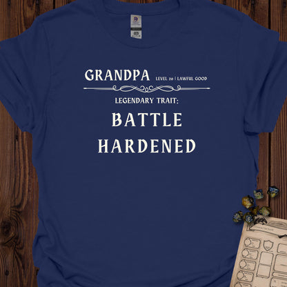 Grandpa characther sheet - Navy